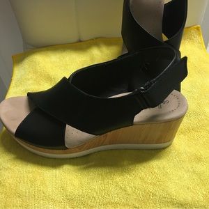 Leather  platform sandals